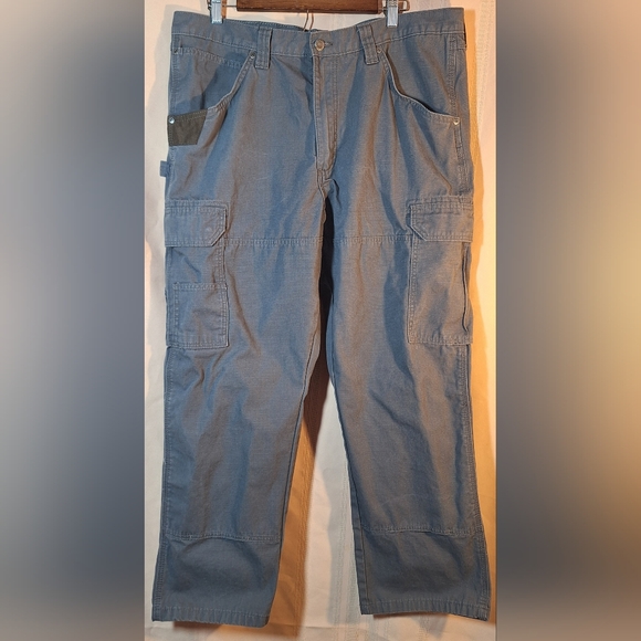 WRANGLER Grey Cargo Pants - Picture 1 of 4